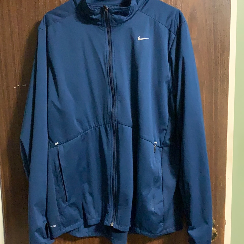 Nike driFit track jacket great color Xl